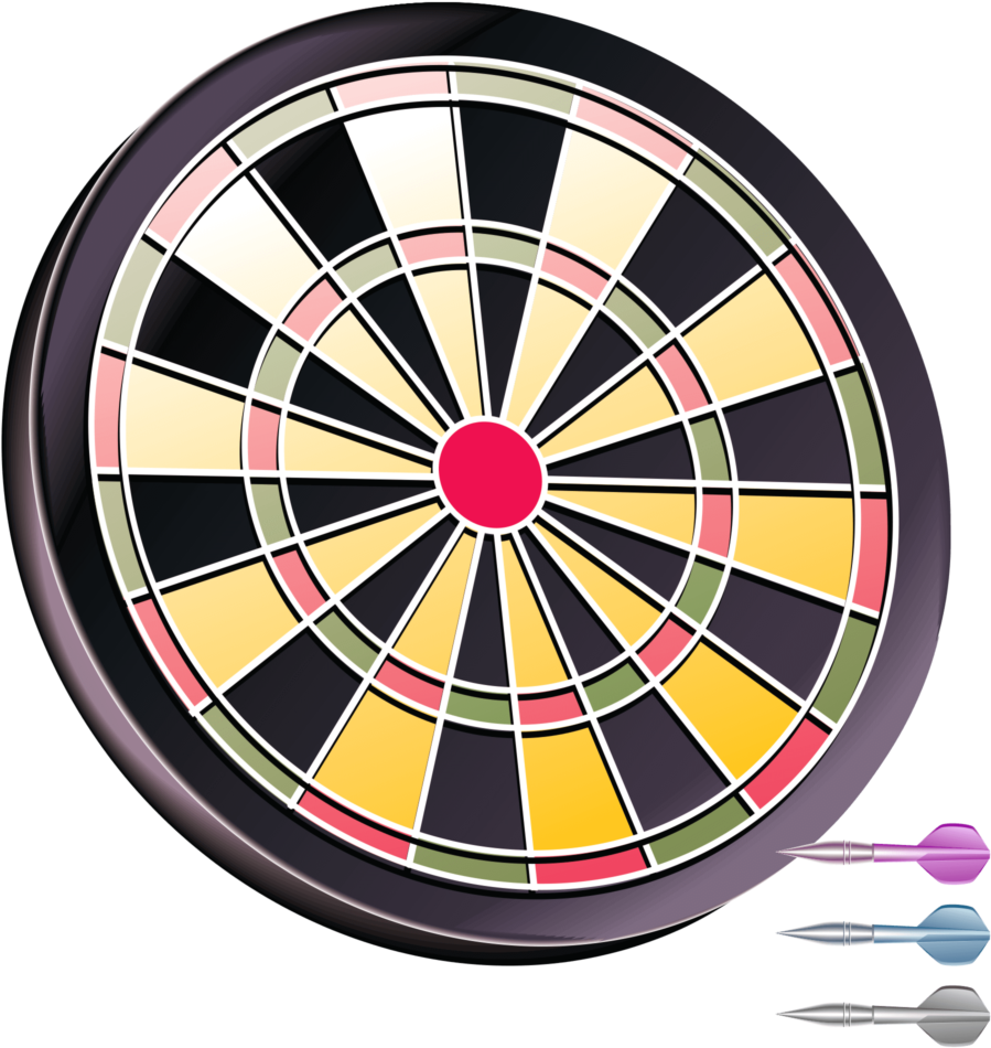 Darts Clipart (1024x1024), Png Download