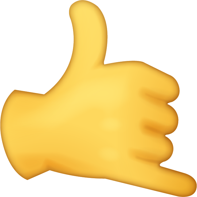 Hand Emoji Clipart Transparent Background - Iphone Hand Emoji Png (642x640), Png Download