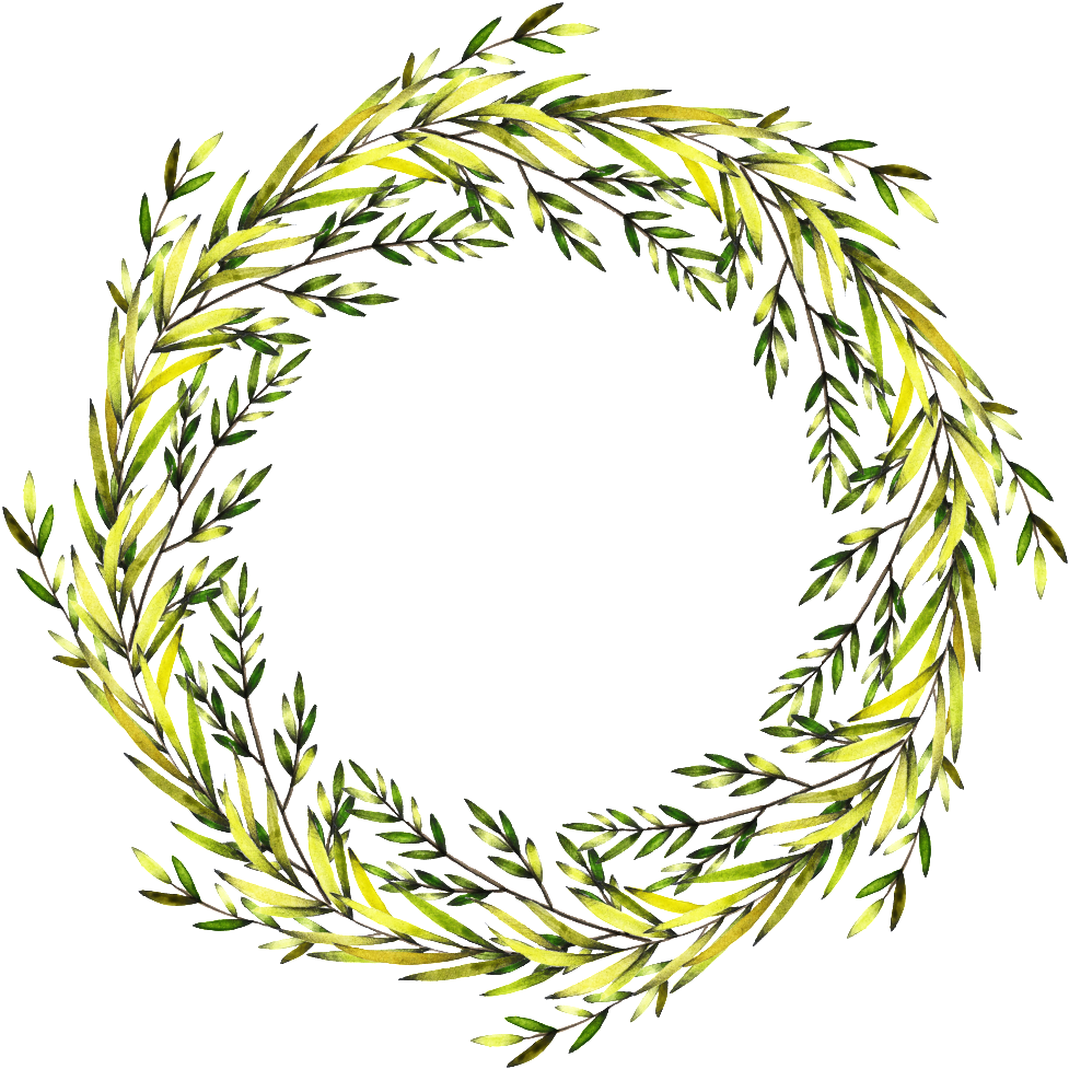 Vortex Wreath Transparent Decorative Clipart (977x977), Png Download