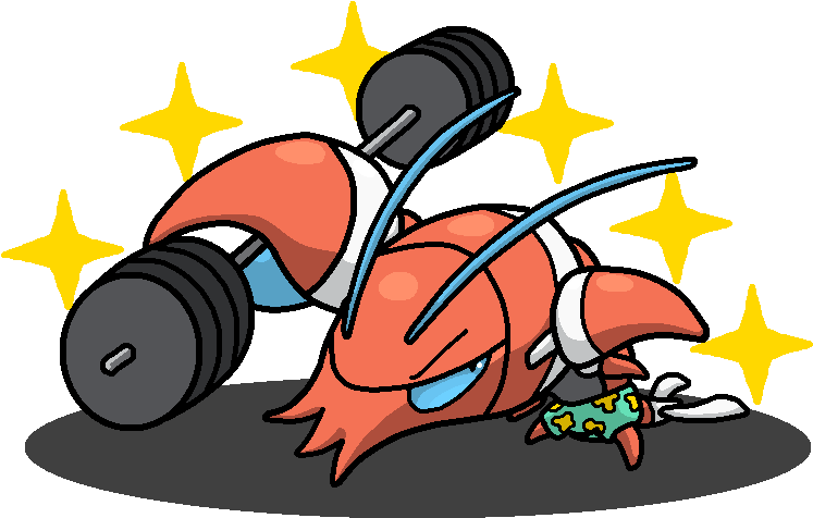 Shiny Clauncher Larry The Lobster By Shawarmachine - Cartoon Clipart (747x476), Png Download