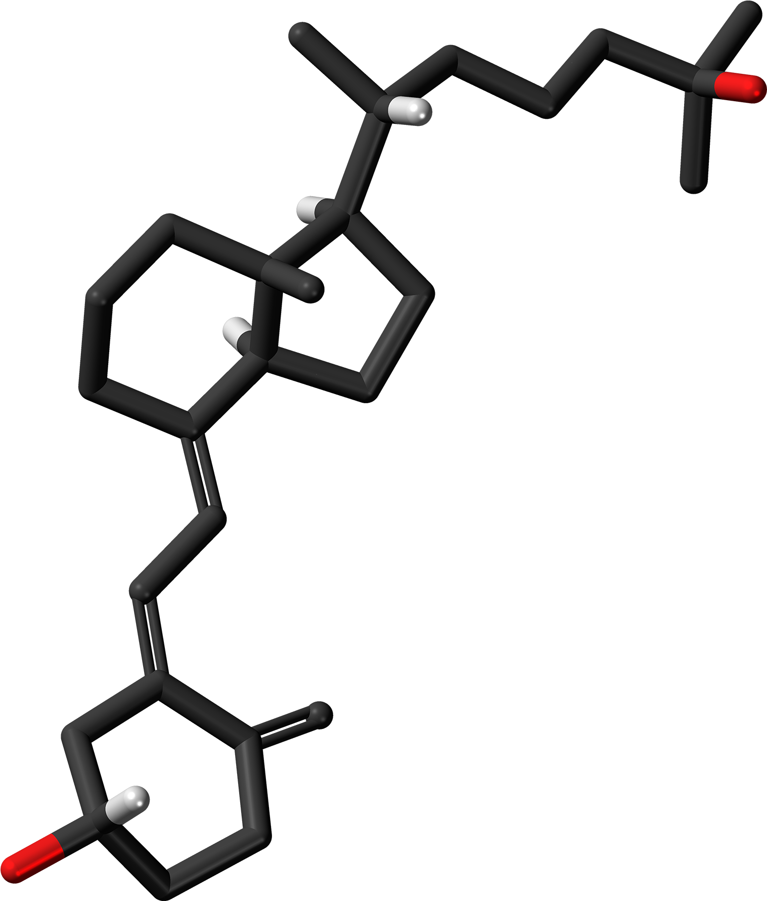 Calcifediol 3d Skeletal Clipart (1736x2000), Png Download