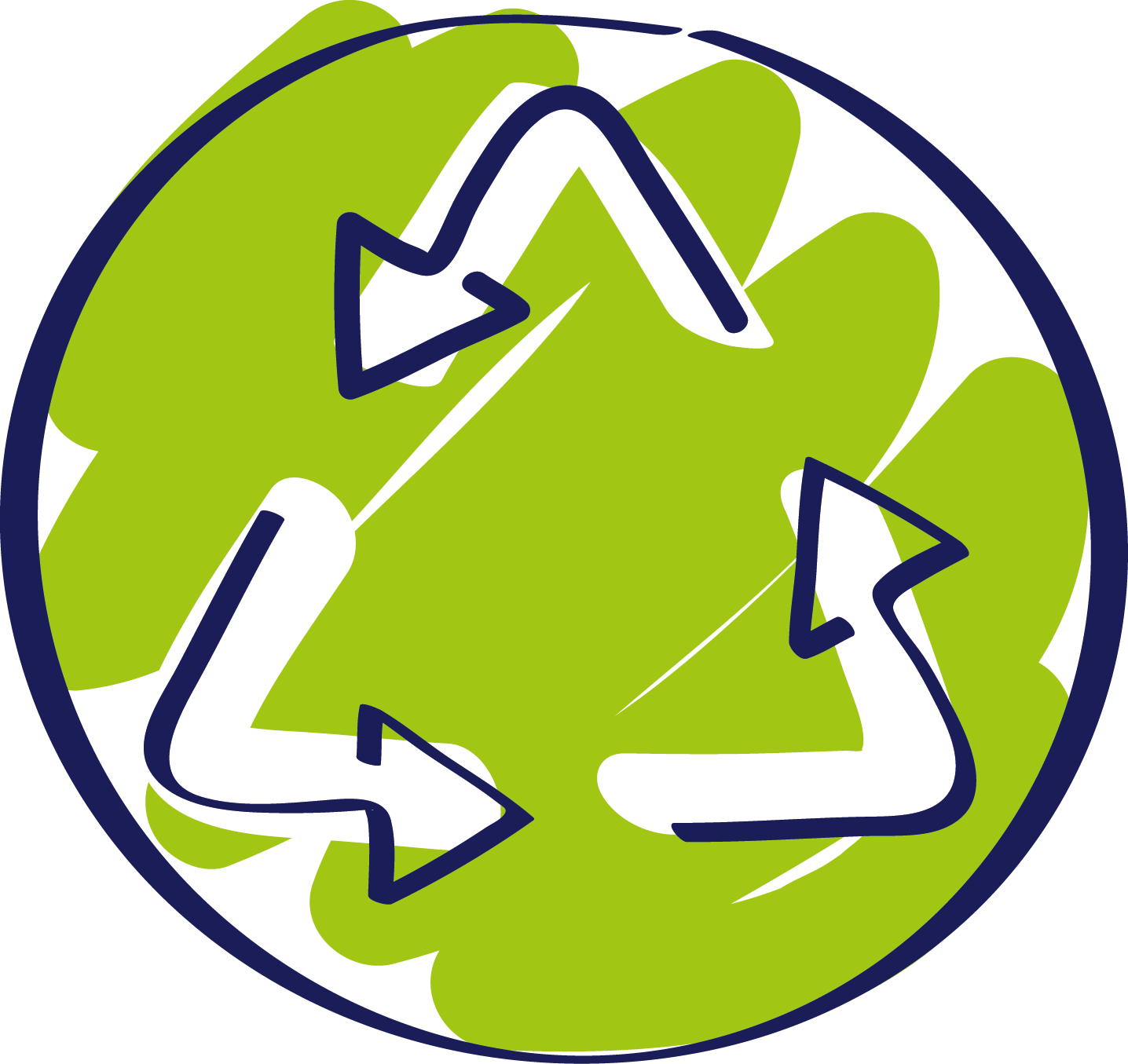 Increasing The Proportion Of Recycled Materials In Clipart (1436x1355), Png Download