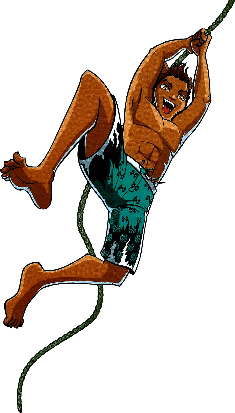 Monster High Clawd Wolf Of Clawdeen' Older Brothers - Clawd Wolf And Deuce Clipart (1084x1763), Png Download