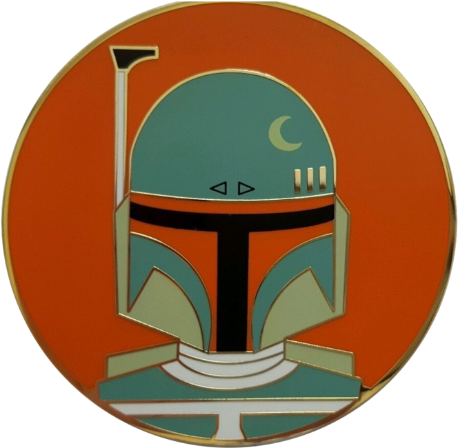 Golden Magic Series - Boba Fett Clipart (760x669), Png Download