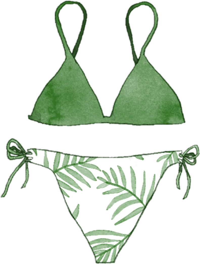 Swimsuit Bottom Clipart (1024x1087), Png Download