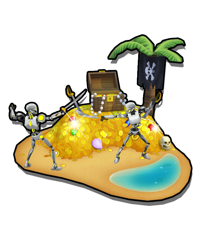 Pirate Cove - Illustration Clipart (648x976), Png Download