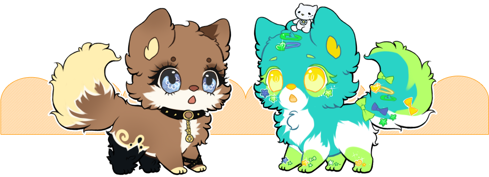 ファッションの子犬 Batch 3 - Cartoon Clipart (996x498), Png Download