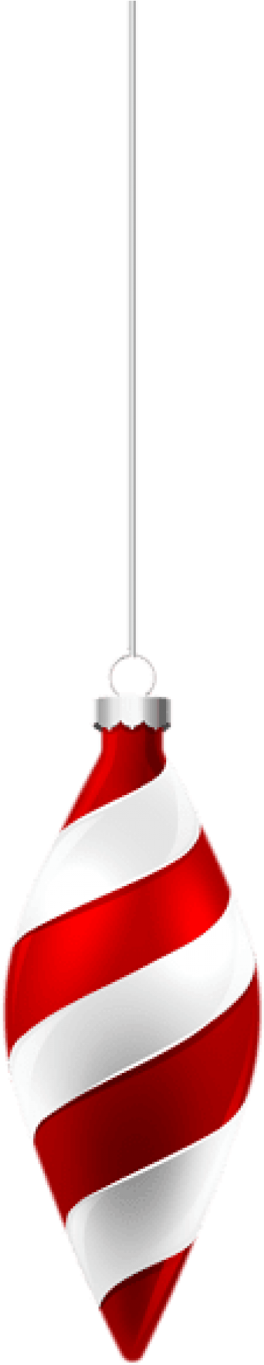 Free Png White And Red Christmas Ornament Png Images - Christmas Ornament Clipart (480x1987), Png Download