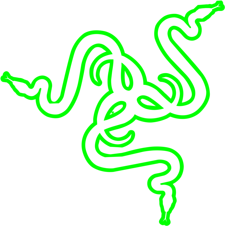 This Png File Is About Website Branding , Logo , Brand - Razer Logo Png Clipart (800x804), Png Download