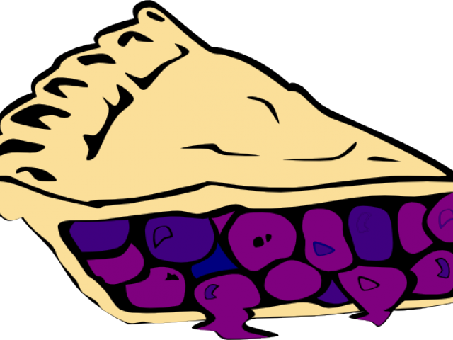 Blueberry Pie Clip Art - Png Download (640x480), Png Download