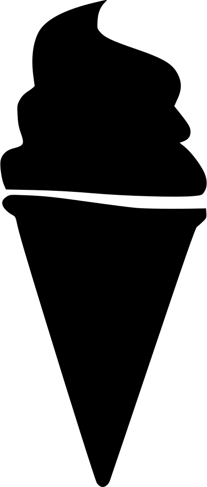 Ice Cream Tasty Comments - Formas Para Escudos Png Clipart (418x980), Png Download