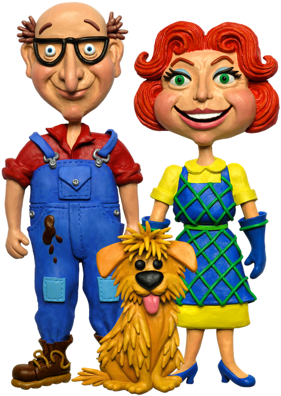 #millieandmoe Hashtag On Twitter - Cartoon Clipart (599x818), Png Download