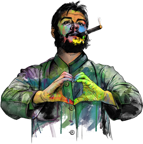 Che Guevara Clipart (600x800), Png Download