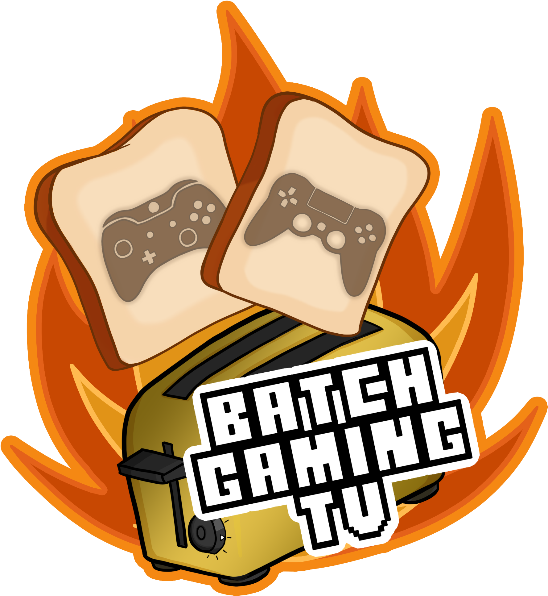 Welcome To The Batchgamingtv Mixer Channel - Cartoon Clipart (2000x2000), Png Download