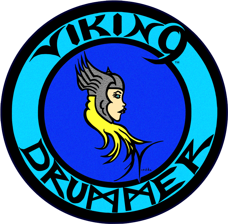 Viking Drummer - Circle Clipart (1000x1000), Png Download