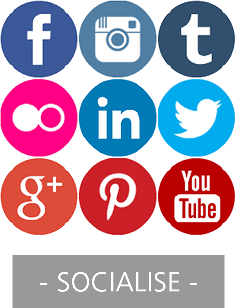 Social Media Marketing Clip Art - Social Butterfly Icons - Png Download (700x700), Png Download