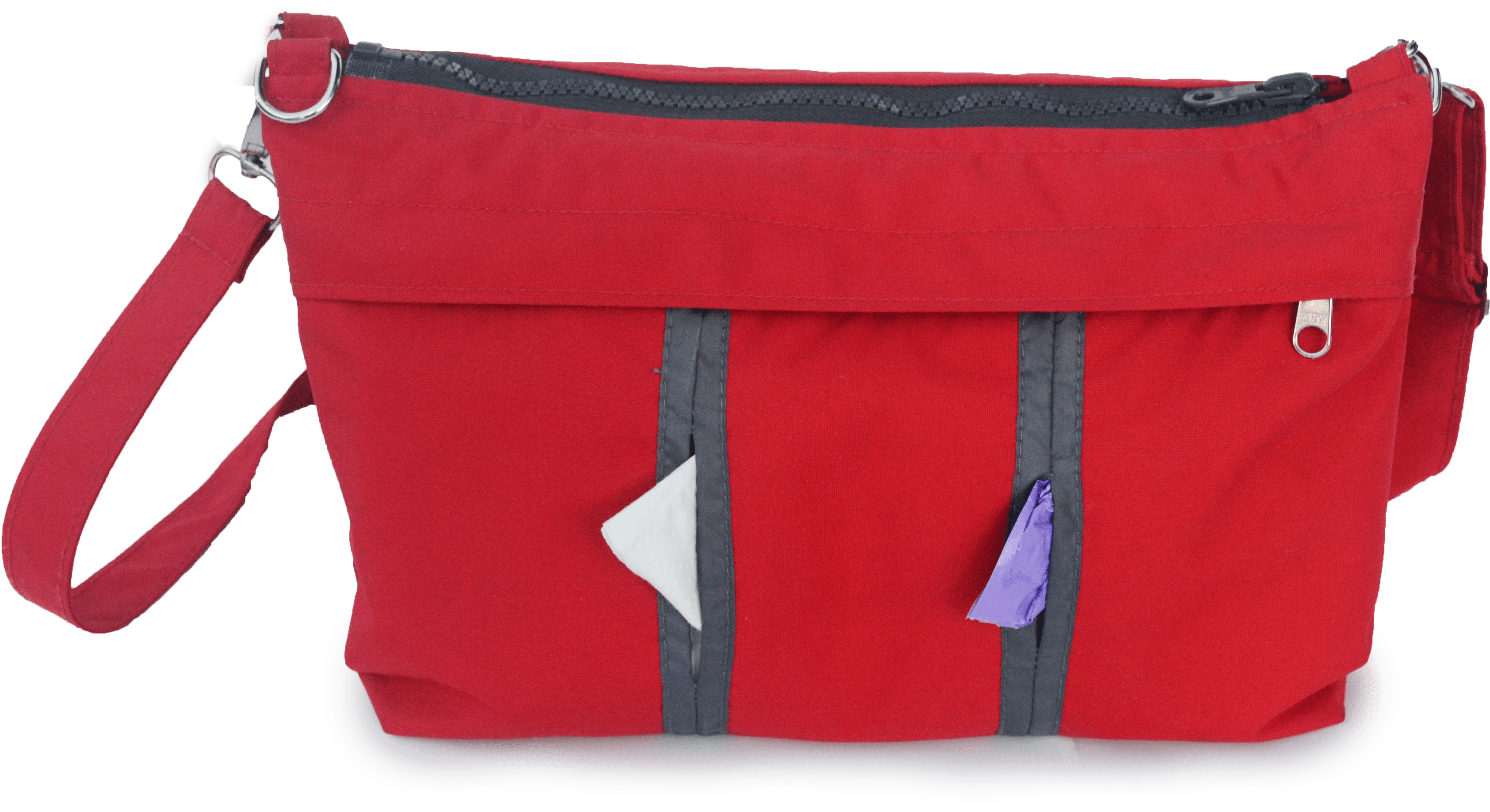 Peke Buo™ Sport Red Diaper Changing Bag - Wristlet Clipart (3856x2784), Png Download