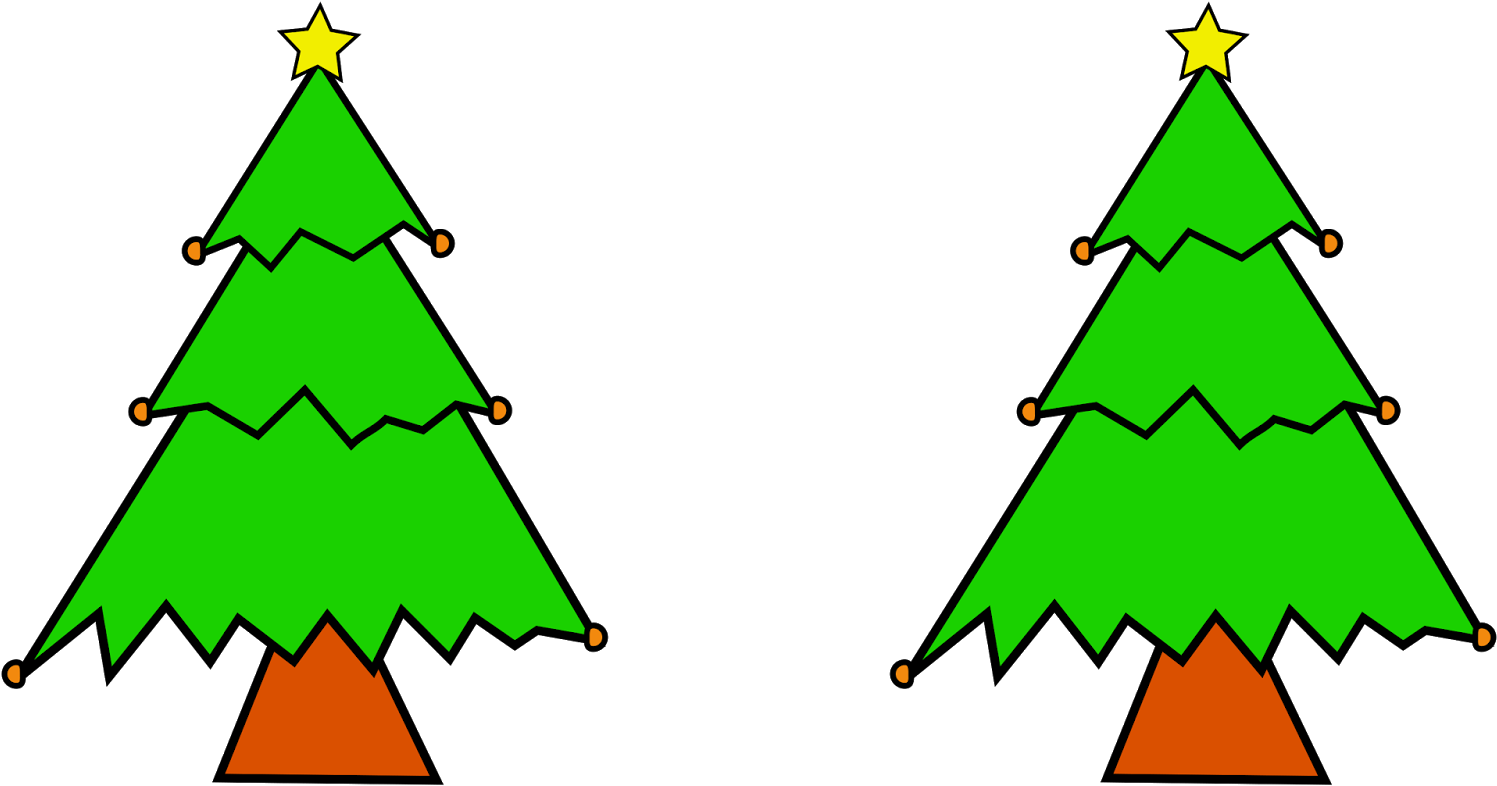 1600 X 1131 8 - Christmas Tree Clipart (1600x1131), Png Download