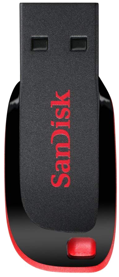 Pen Drive Resolution - Sandisk Cruzer Blade Clipart (750x1206), Png Download