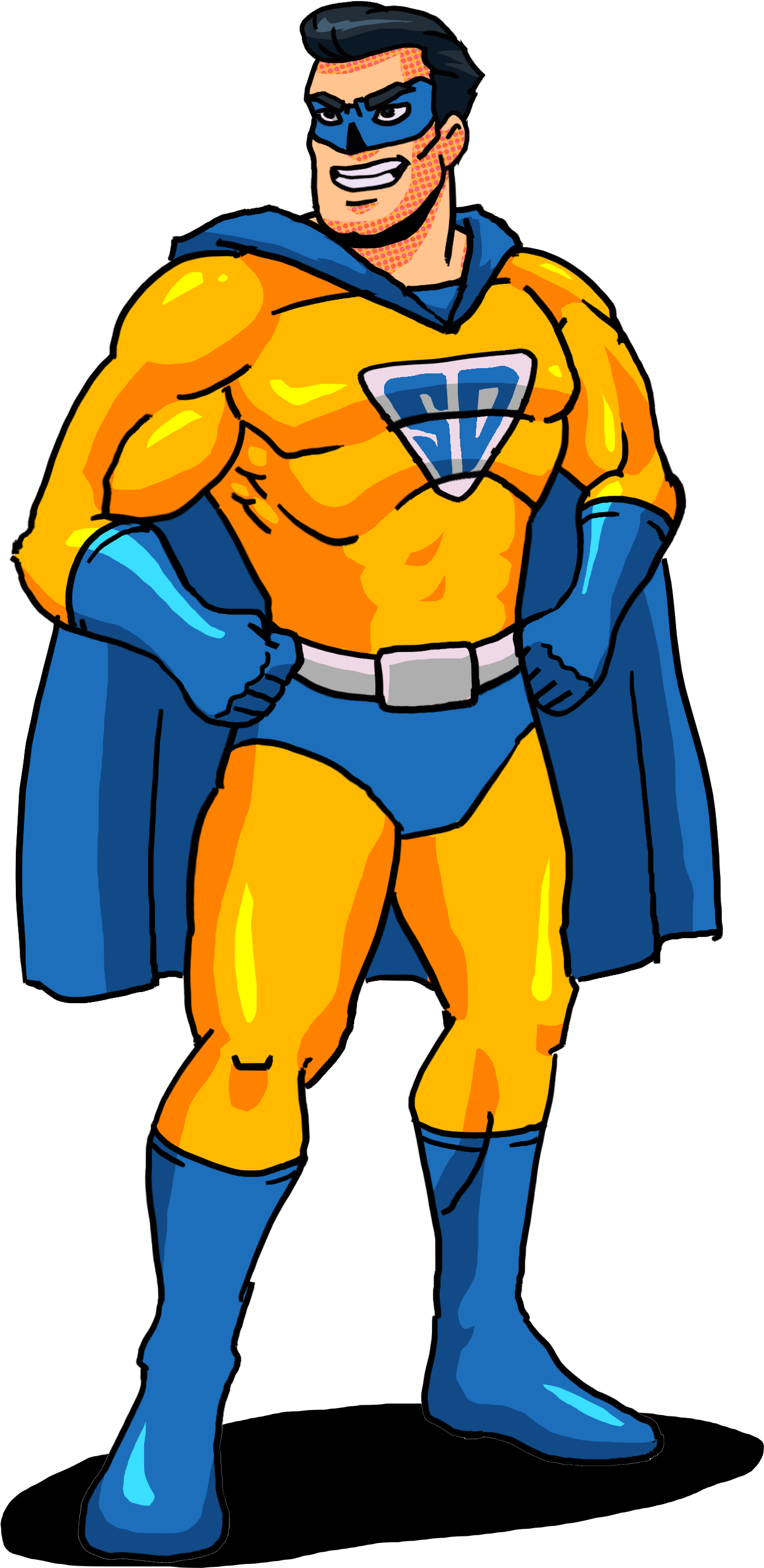 About Me - Cartoon Clipart (1414x2844), Png Download