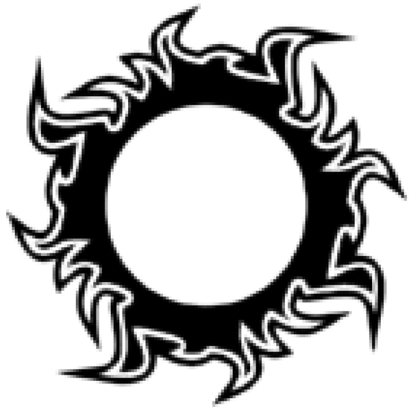 Free Png Download El2 Clipart Png Photo Png Images - Ying Yang Tribal Transparent Png (850x828), Png Download