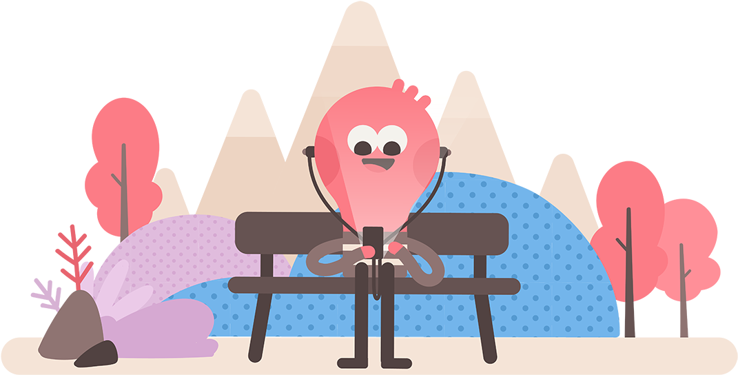 Morning Meditation - Cartoon Clipart (1200x630), Png Download