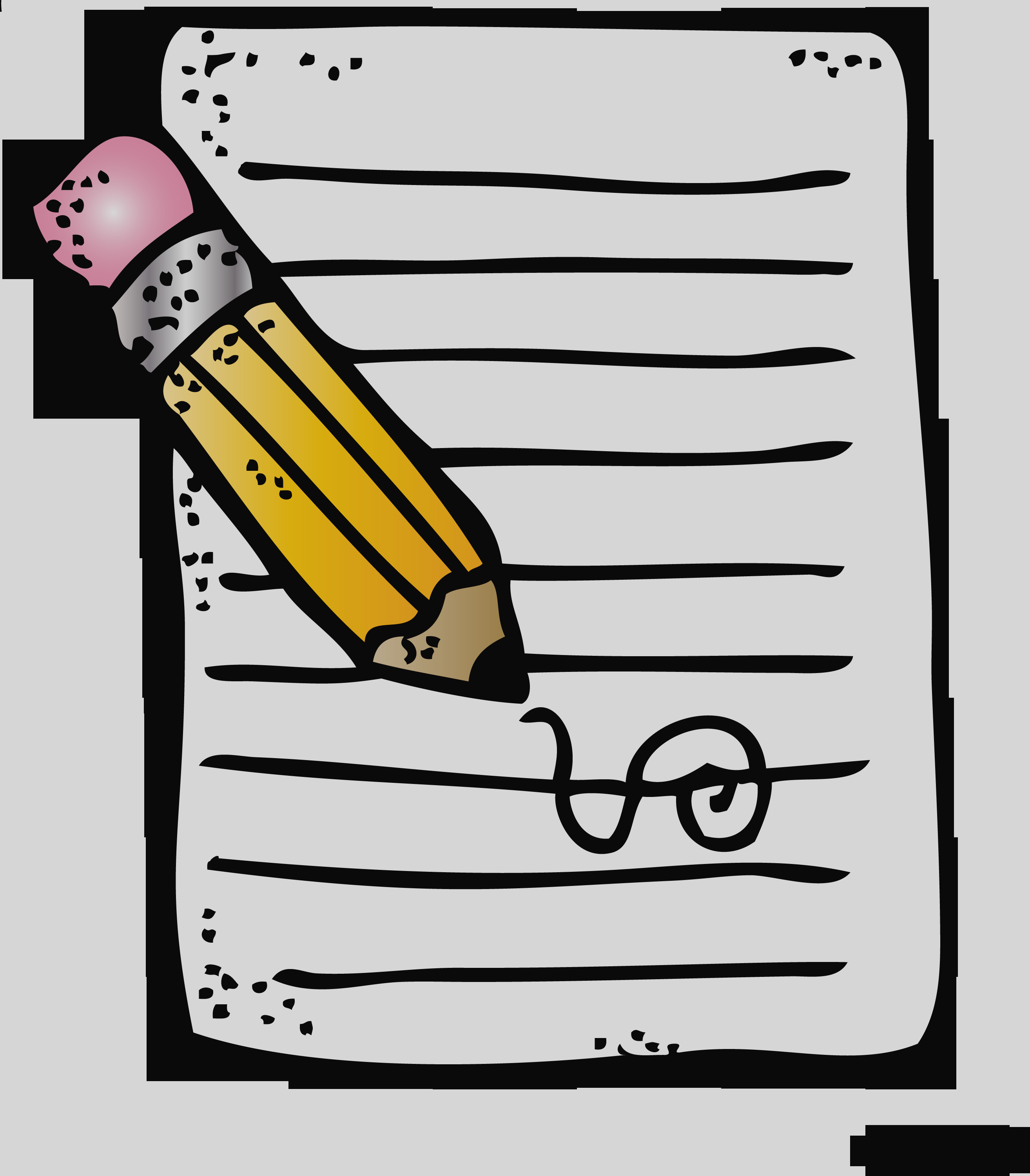 Homework Clip Art - Png Download (2628x3000), Png Download