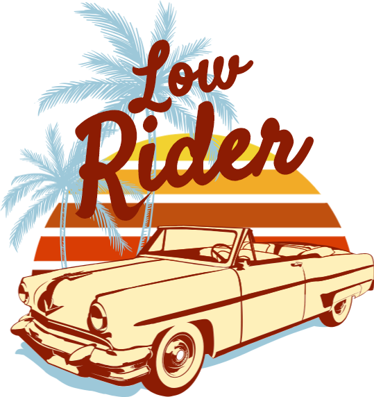 Low Rider Clipart (539x572), Png Download