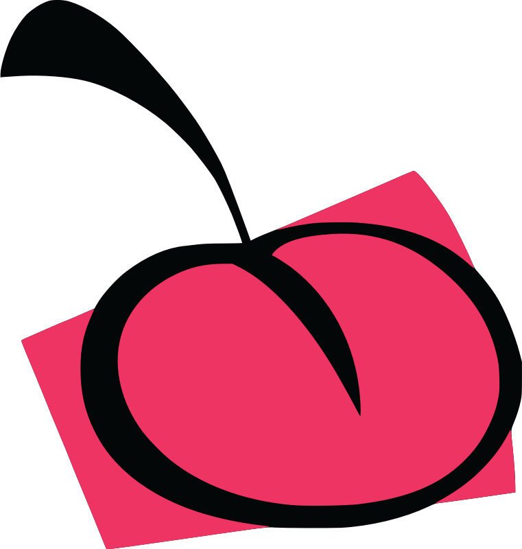 Cherry Symbol Cartons Clipart (761x800), Png Download