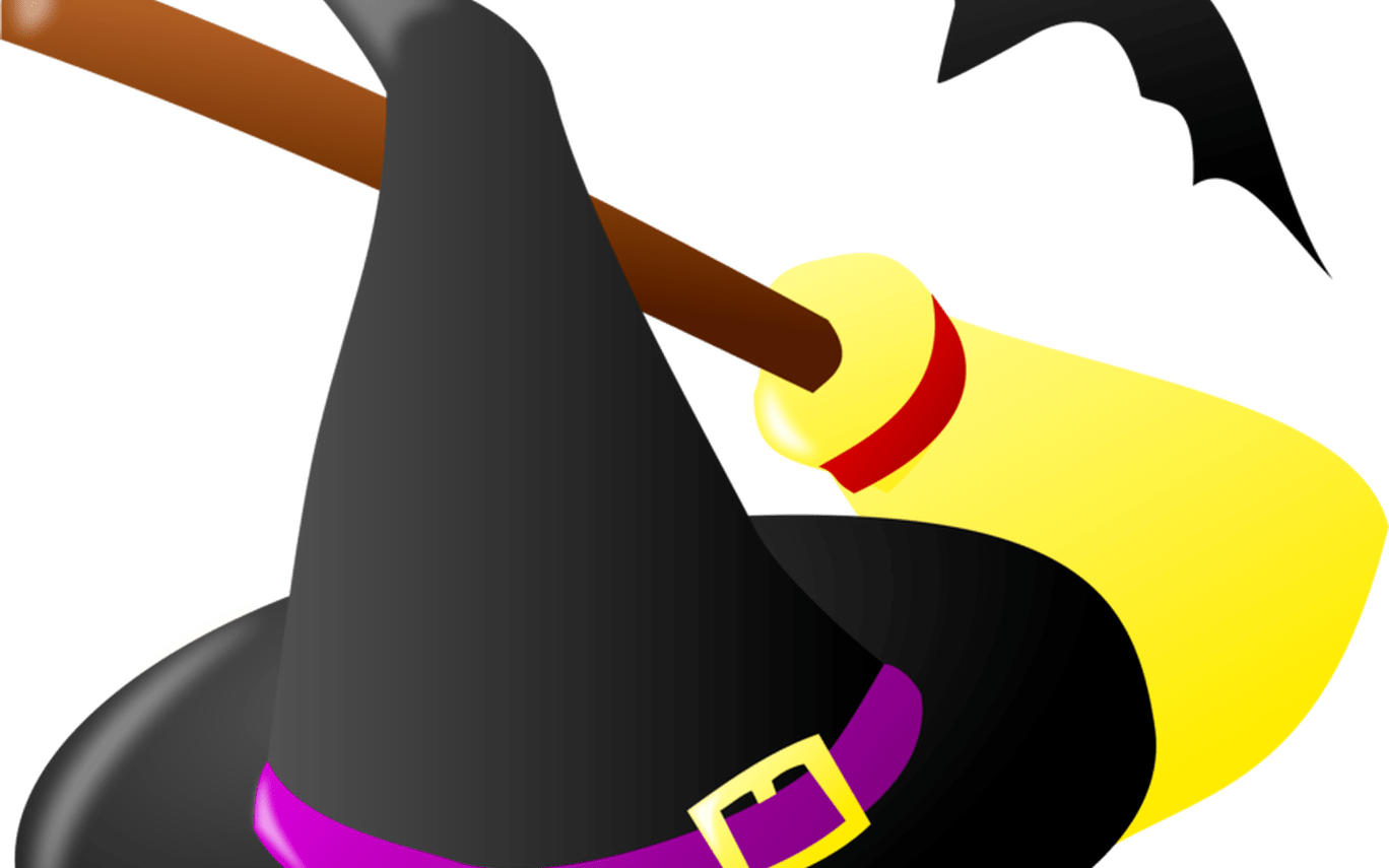 Halloween Costume Witchcraft Halloween Costume Free - Witch Halloween Clip Art - Png Download (1368x855), Png Download