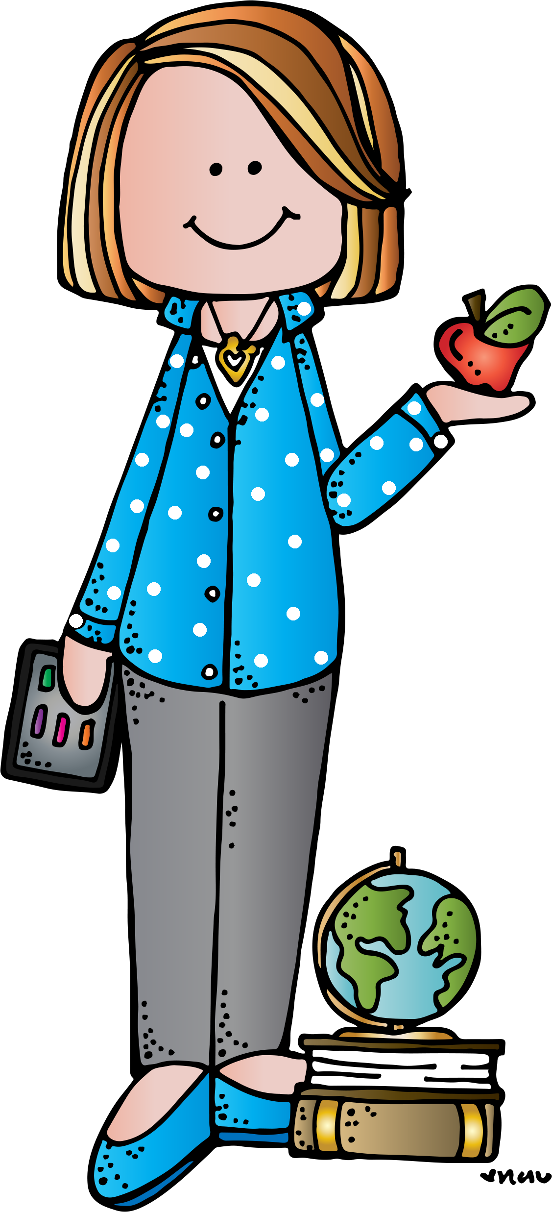 Image Result For Melonheadz School Supplies Clipart (1127x2475), Png Download