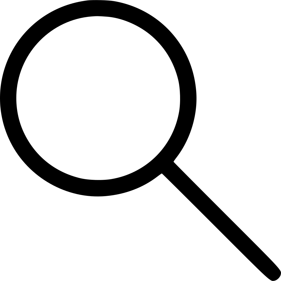 Png File Svg - Magnifying Glass Clipart (980x980), Png Download