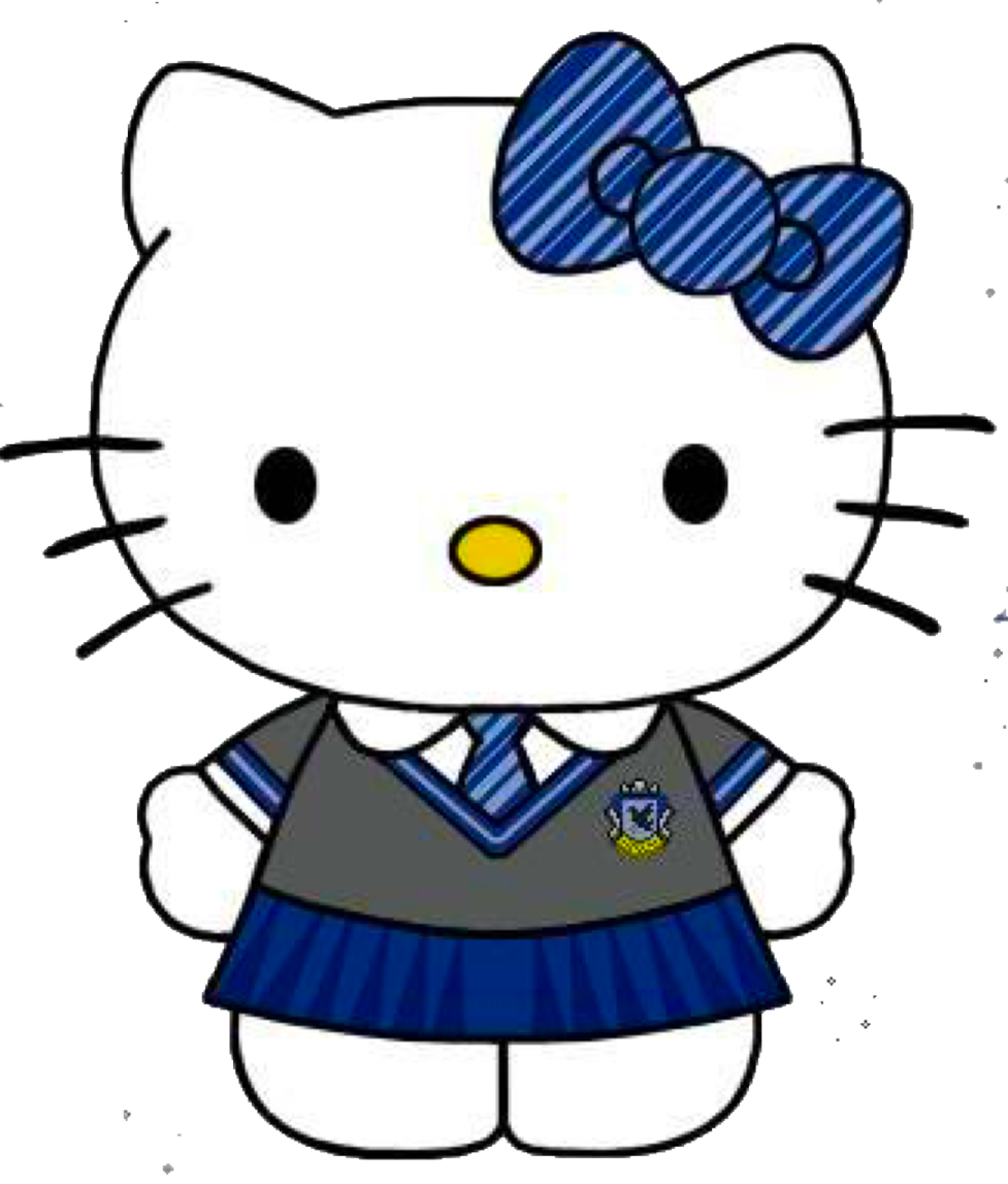 Visit - Hello Kitty Clipart (977x1147), Png Download