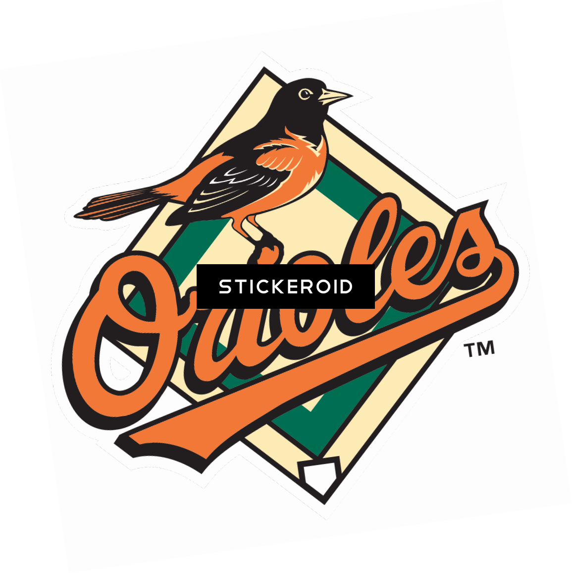 Baltimore Orioles Bird Logo Clipart (1155x1156), Png Download