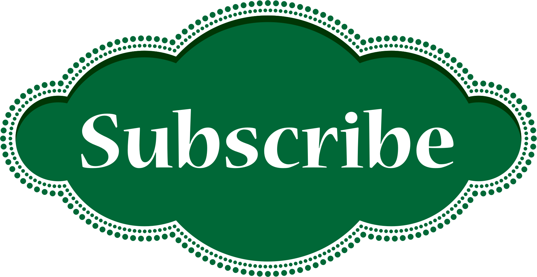 This Free Icons Png Design Of Subscribe Button Clipart (1837x948), Png Download