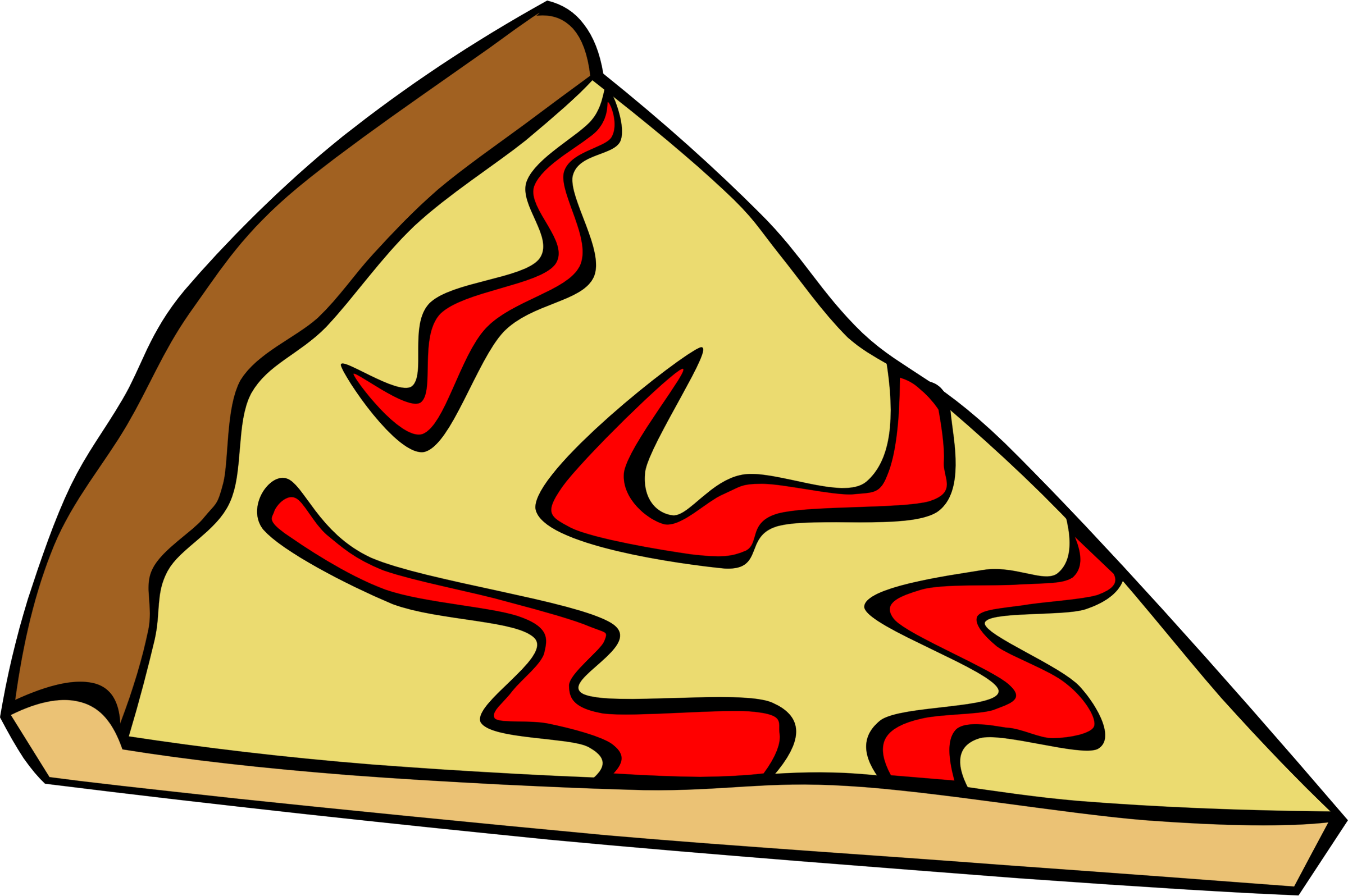 Clipart Of Pizza, Ff And Brunswick - Png Download (2400x1596), Png Download