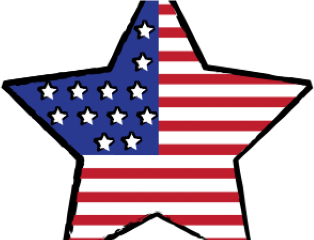 Patriotic Flag Clipart Us Flag - Png Download (640x480), Png Download