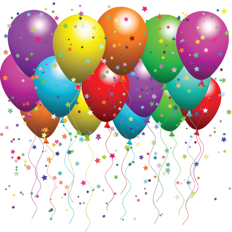 Balloon Png Image - Birthday Balloons Clipart Transparent Png (800x800), Png Download