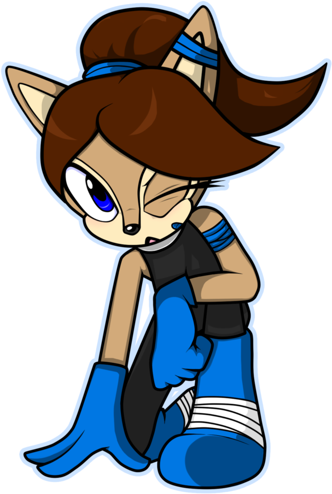 Sonic Boom Design - Sonic Boom Sally Acorn Design Clipart (651x967), Png Download