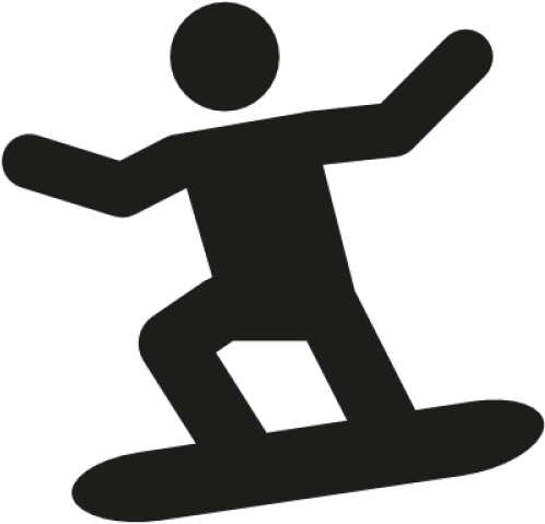 Snowboard Clipart Logo - Snowboard Icon Png Transparent Png (640x480), Png Download