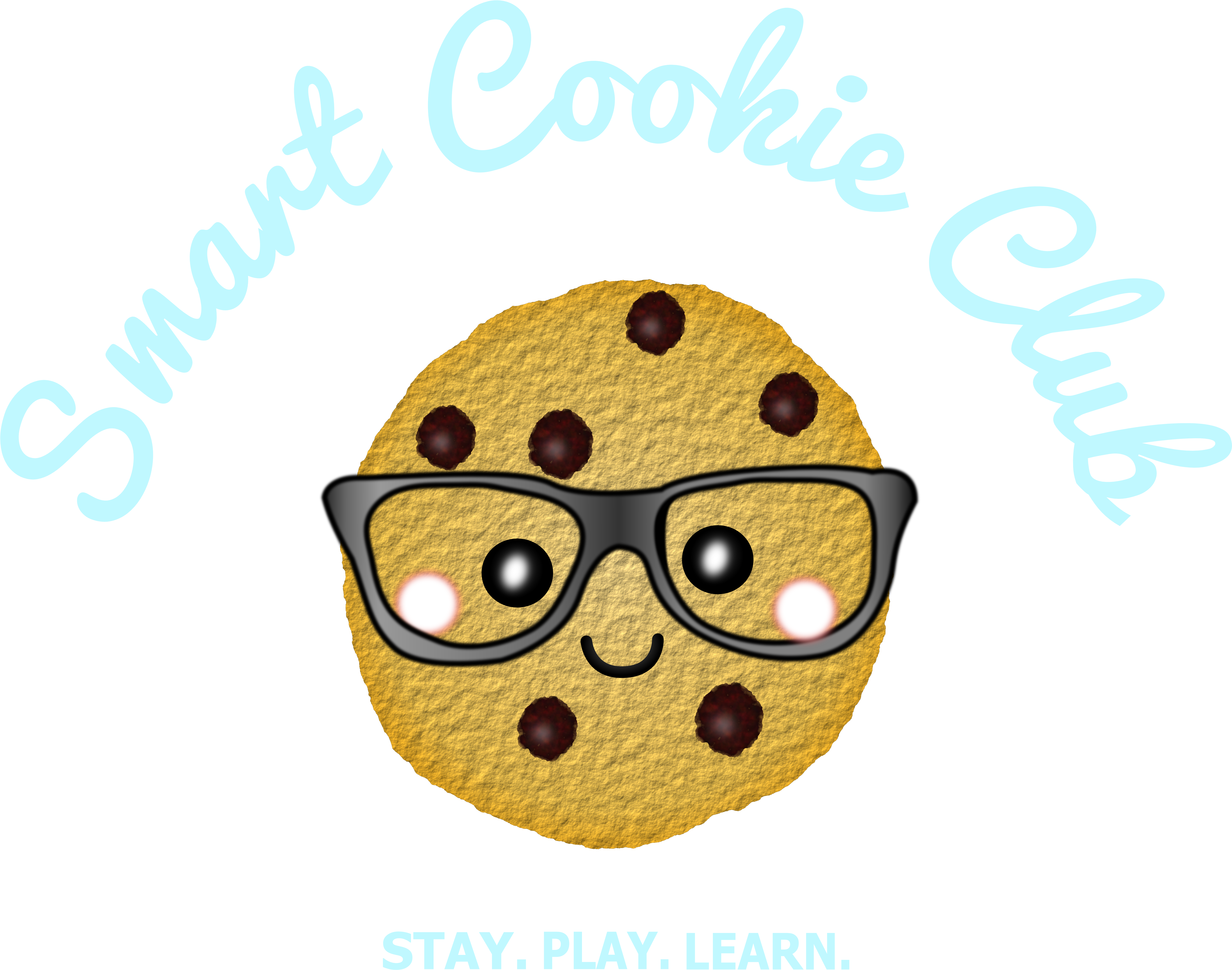 One Smart House Cookies Club Toddler And - Chocolate Chip Cookie Clipart (5651x5221), Png Download
