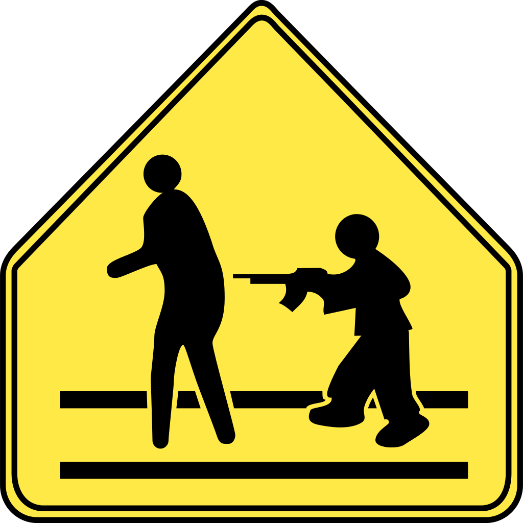 File - School-watch - Svg - Traffic Sign Clipart (1024x1024), Png Download