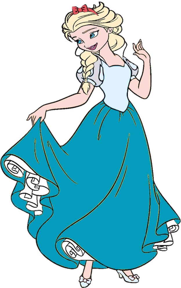 Jasmine Cinderella Aurora Snow White - Elsa As Snow White Clipart (782x990), Png Download