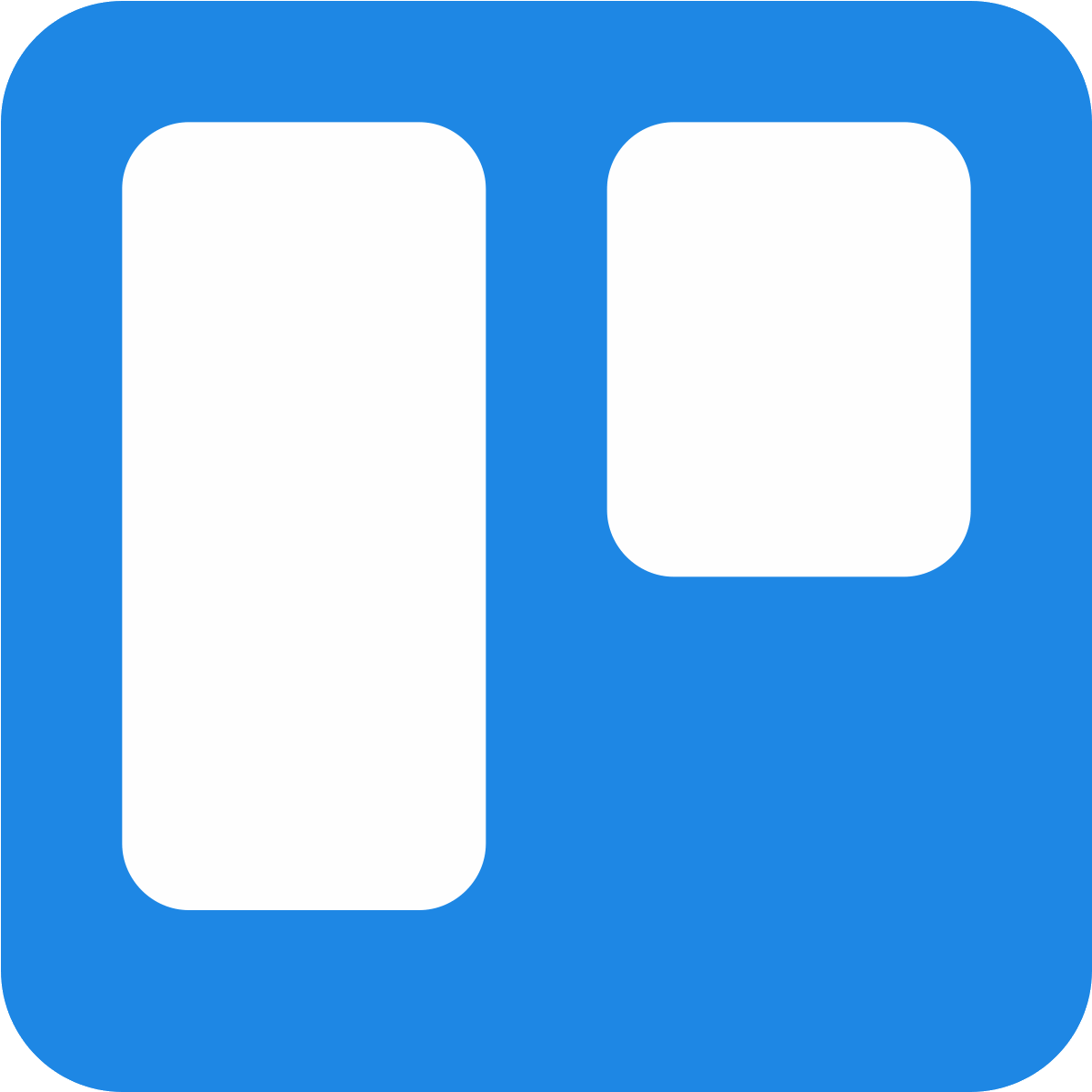 Trello Clickup - Trello Icon Png Clipart (1600x1600), Png Download