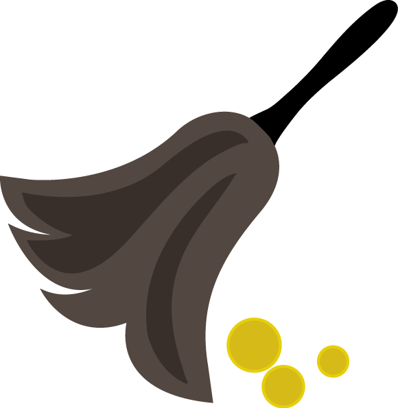 Icon Cleaning Housekeeping Clipart (580x595), Png Download
