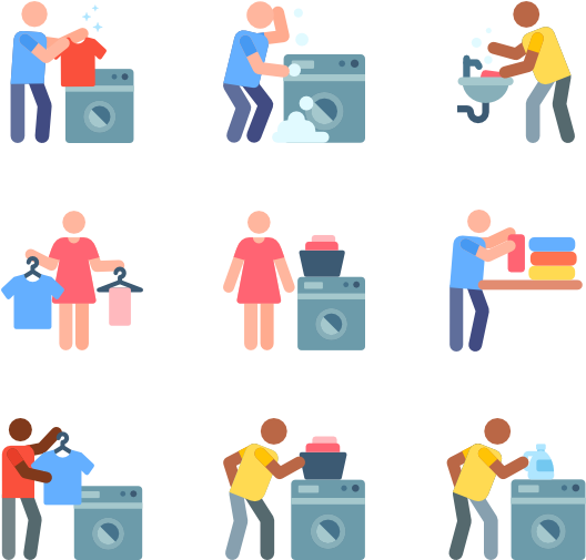 Laundry Clipart (600x564), Png Download