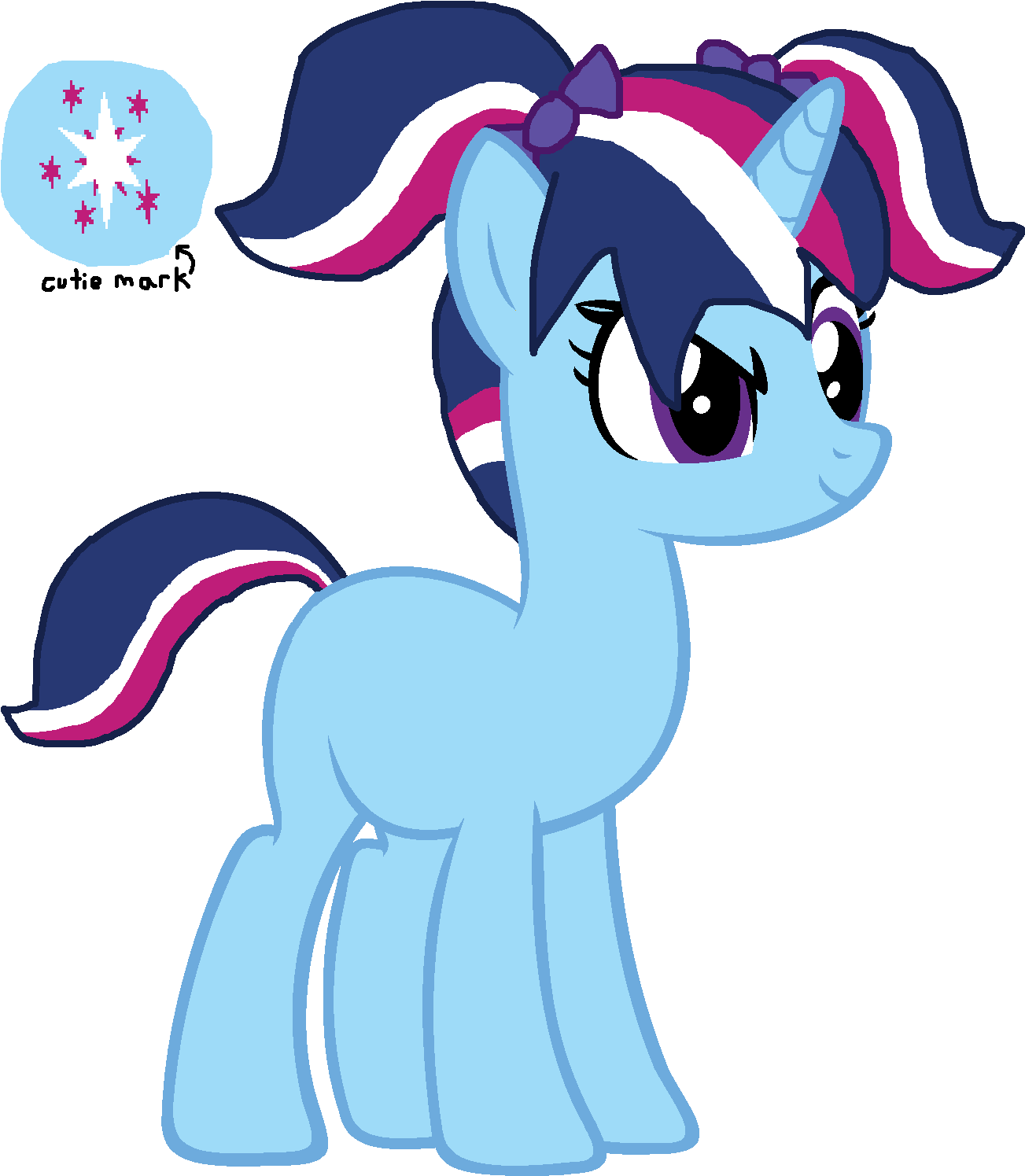 Sapphiresparkle - Starlight X Trixie Next Gen Clipart (1387x1579), Png Download