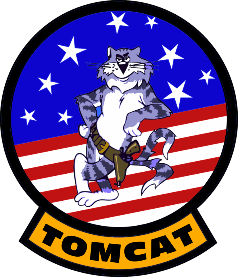 F 14 Tomcat Patch Clipart (828x965), Png Download