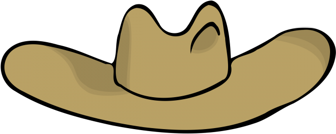 Cartoon Cowboy Hat Png - Cowboy Hat Cartoon Png Clipart (700x700), Png Download