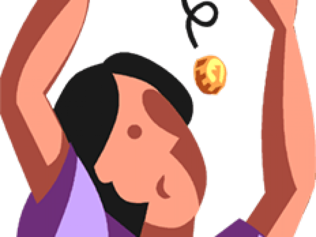 Purse Clipart Empty Purse - Cartoon - Png Download (640x480), Png Download